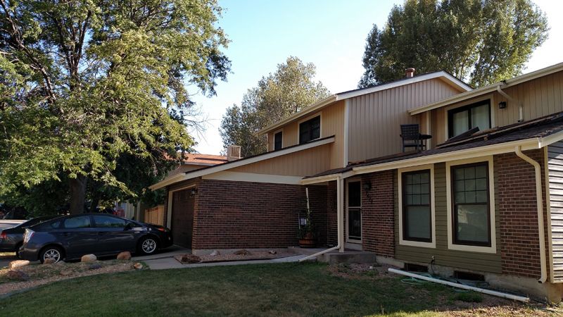 Front of house after siding replacement by Superior Industries