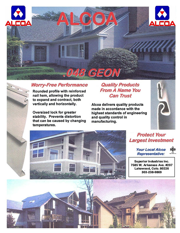 Comparison of different siding types available in Denver Metro