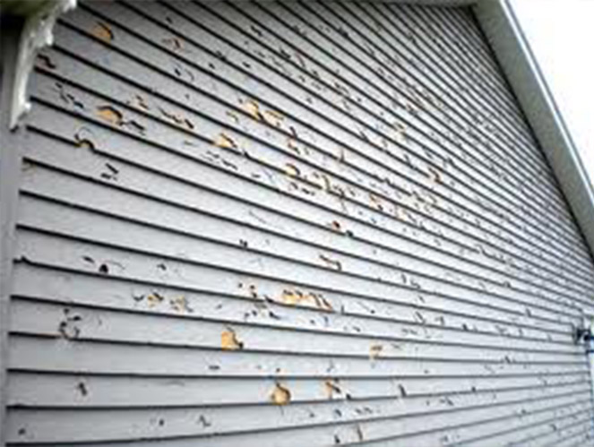 Vertical siding on a modern Denver home