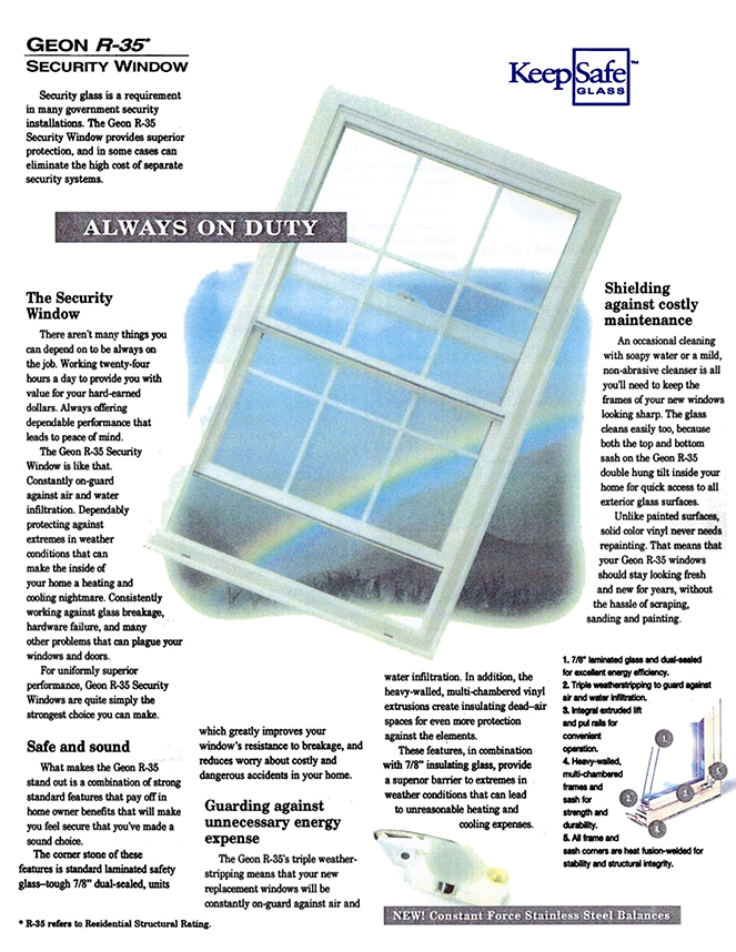 Energy efficiency ratings and features of Superior Industries replacement windows